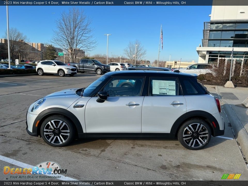 White Silver Metallic 2023 Mini Hardtop Cooper S 4 Door Photo #3