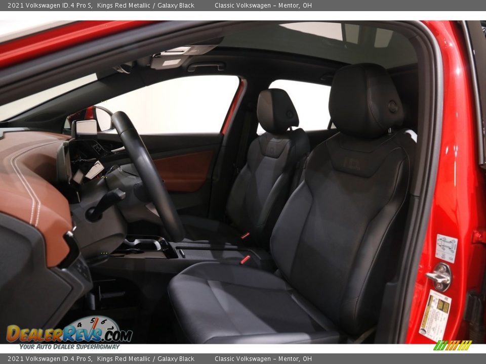 Front Seat of 2021 Volkswagen ID.4 Pro S Photo #5