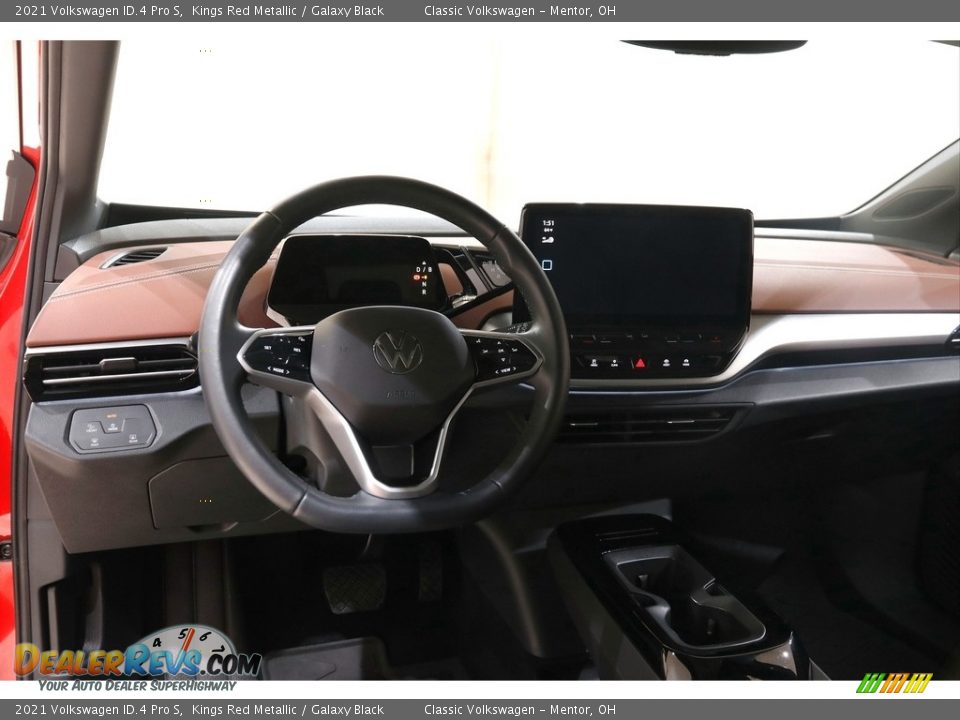 Dashboard of 2021 Volkswagen ID.4 Pro S Photo #6