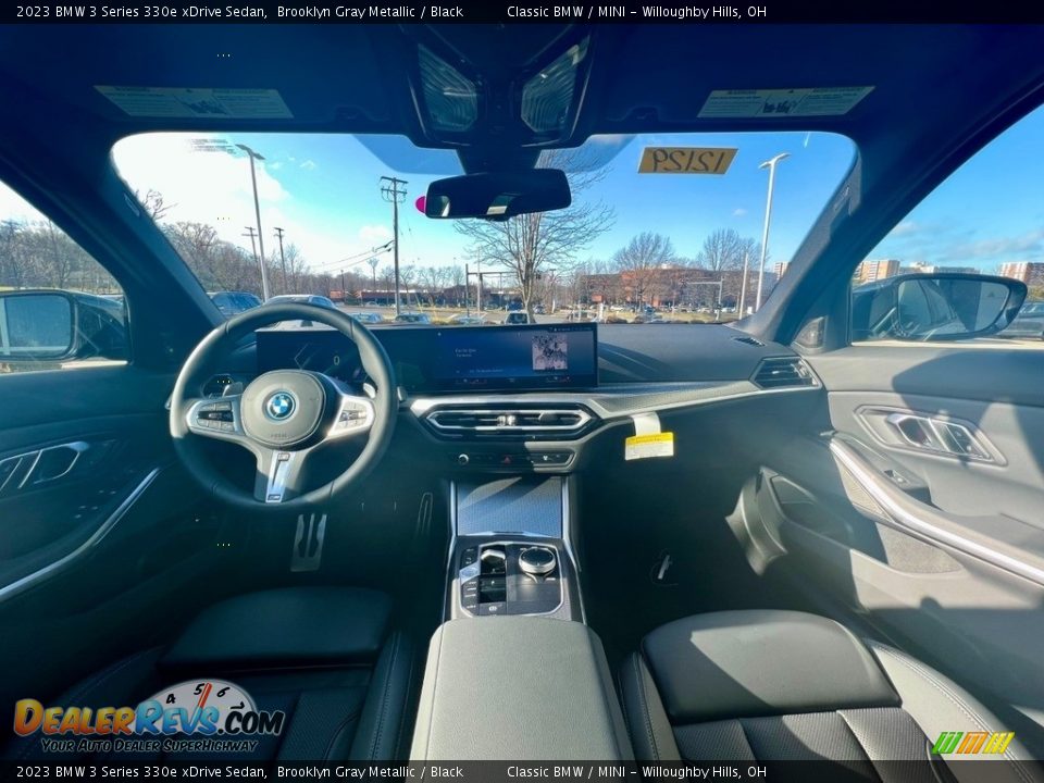 2023 BMW 3 Series 330e xDrive Sedan Brooklyn Gray Metallic / Black Photo #6