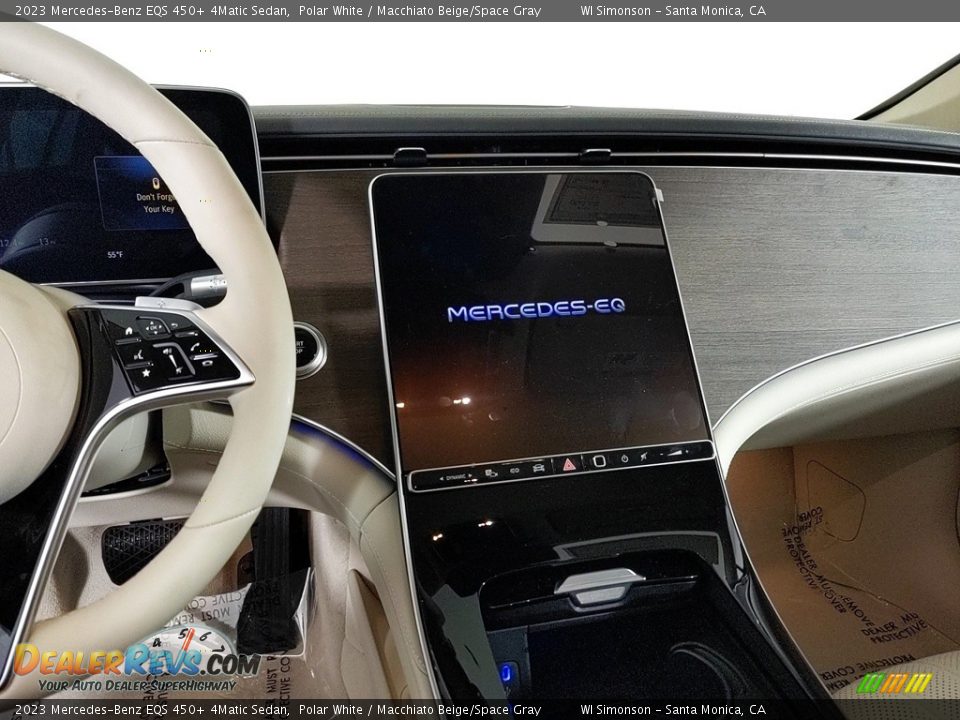 Controls of 2023 Mercedes-Benz EQS 450+ 4Matic Sedan Photo #11