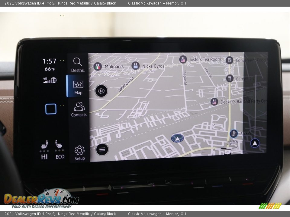 Navigation of 2021 Volkswagen ID.4 Pro S Photo #10