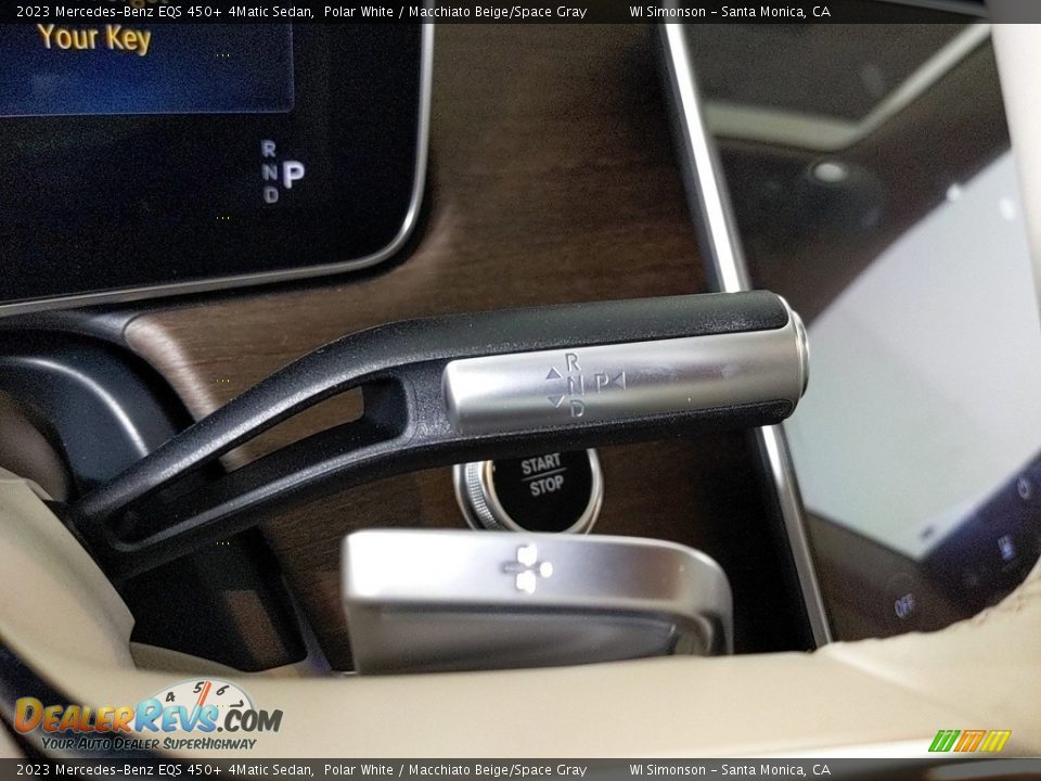 Controls of 2023 Mercedes-Benz EQS 450+ 4Matic Sedan Photo #12