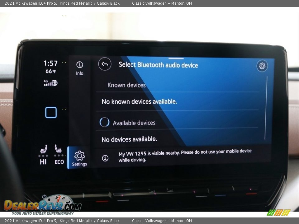 Controls of 2021 Volkswagen ID.4 Pro S Photo #12
