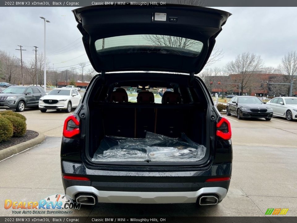 2022 BMW X3 xDrive30i Black / Cognac Photo #4