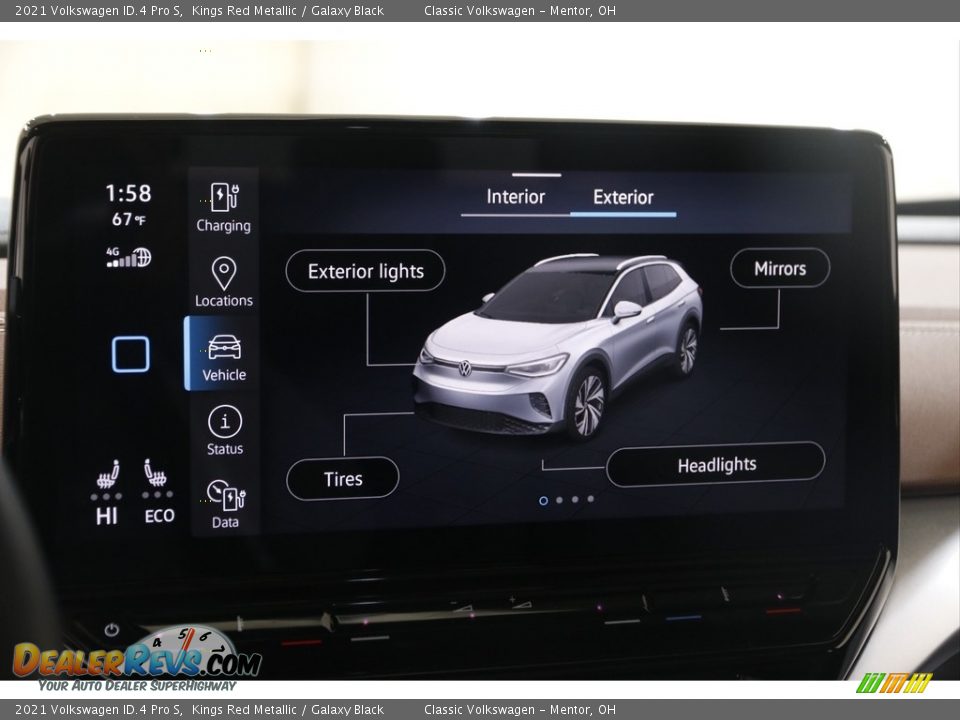 Controls of 2021 Volkswagen ID.4 Pro S Photo #14