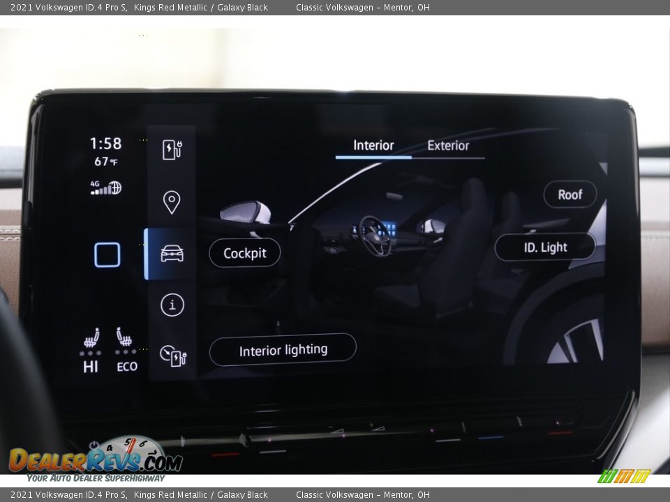 Controls of 2021 Volkswagen ID.4 Pro S Photo #15