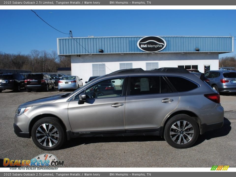 2015 Subaru Outback 2.5i Limited Tungsten Metallic / Warm Ivory Photo #2