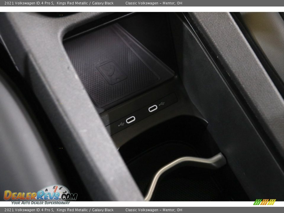 2021 Volkswagen ID.4 Pro S Kings Red Metallic / Galaxy Black Photo #21