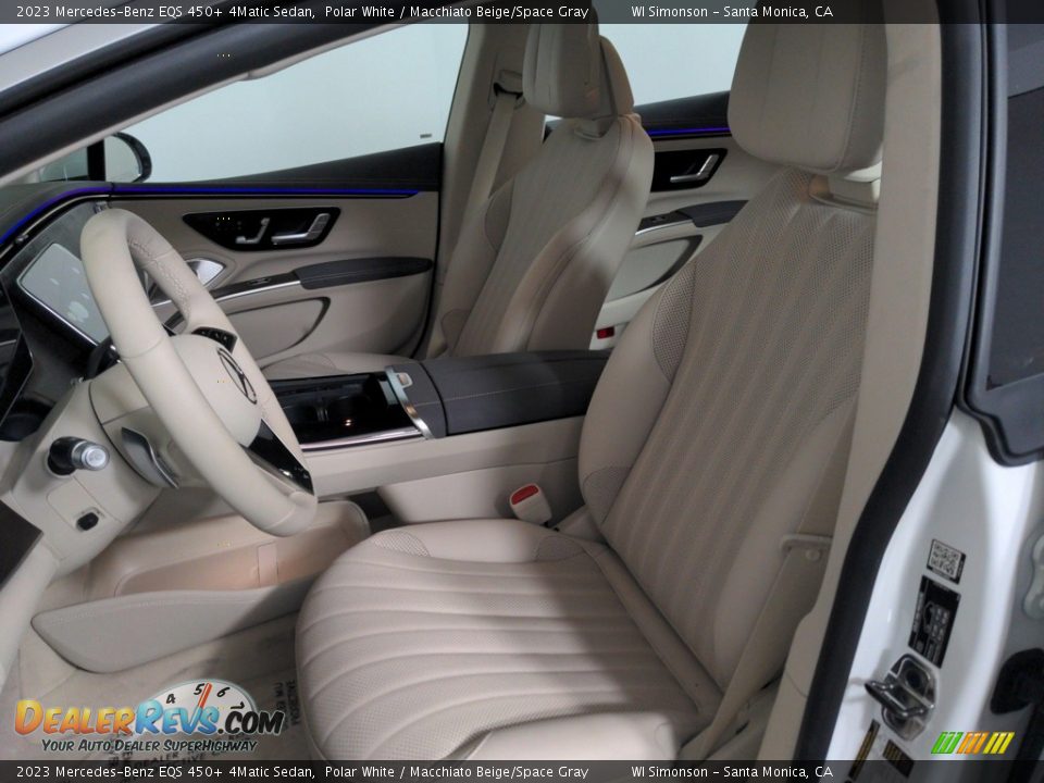 Front Seat of 2023 Mercedes-Benz EQS 450+ 4Matic Sedan Photo #25