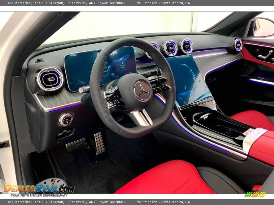 Dashboard of 2023 Mercedes-Benz C 300 Sedan Photo #4