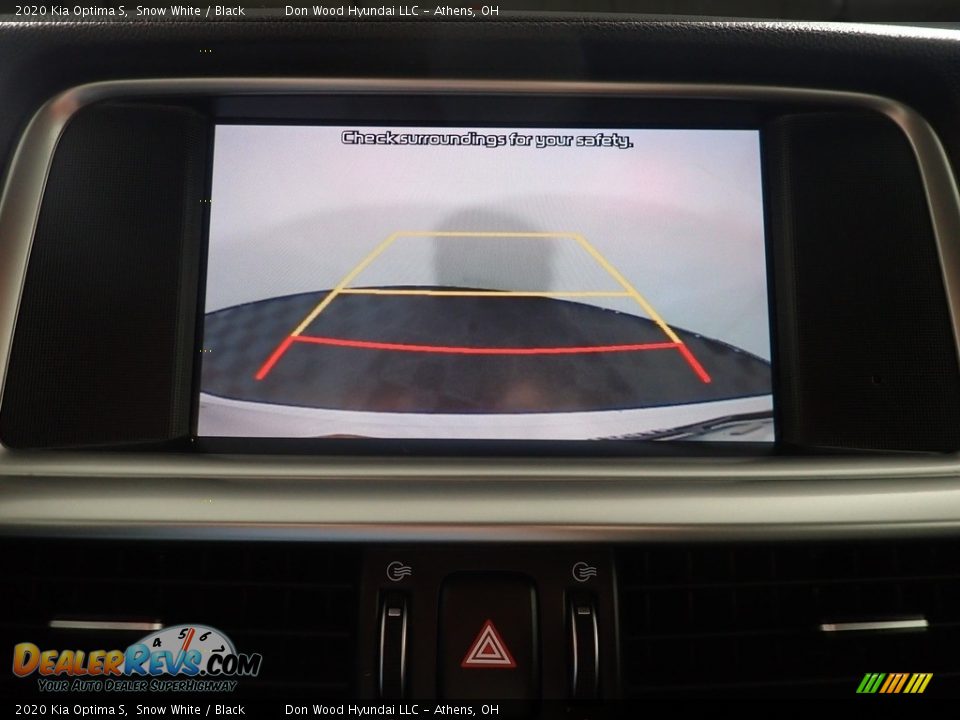 2020 Kia Optima S Snow White / Black Photo #2