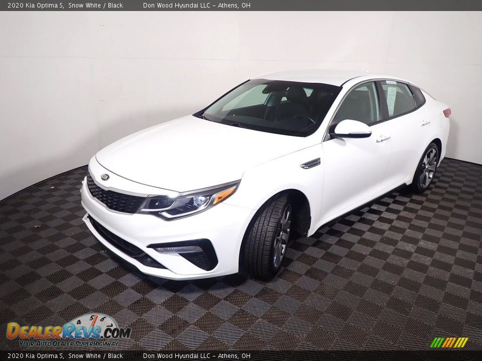 2020 Kia Optima S Snow White / Black Photo #3