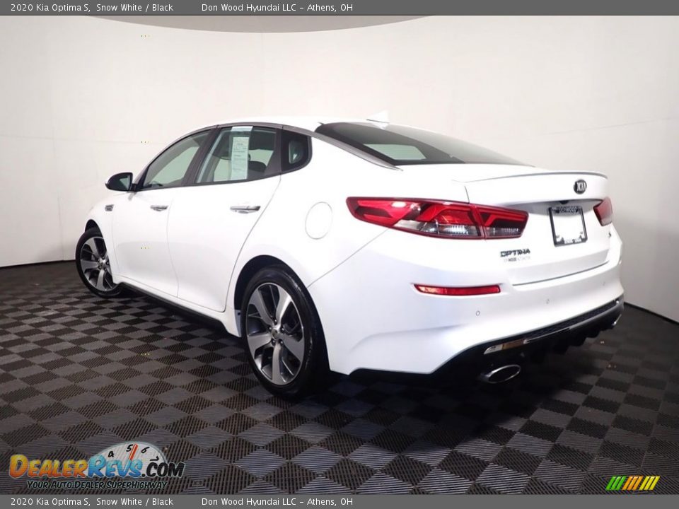 2020 Kia Optima S Snow White / Black Photo #4