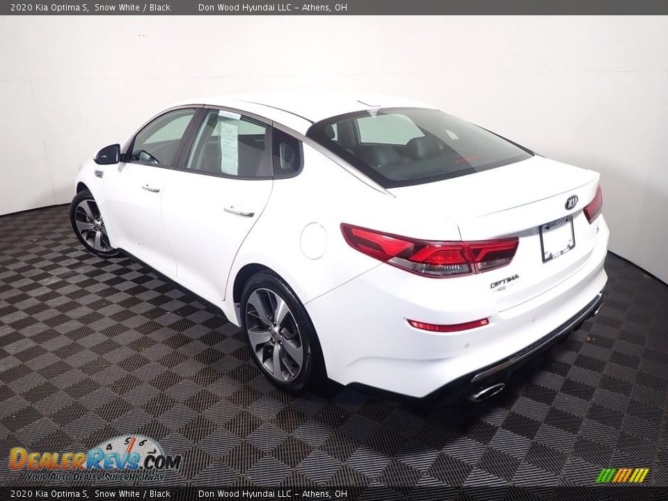 2020 Kia Optima S Snow White / Black Photo #5