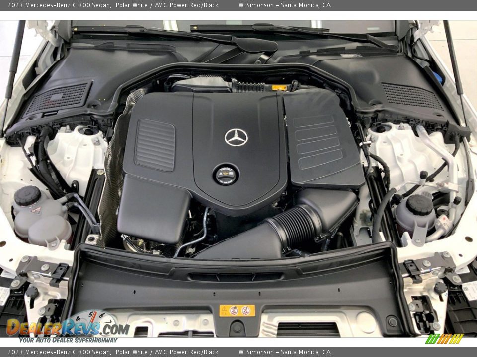 2023 Mercedes-Benz C 300 Sedan 2.0 Liter Turbocharged DOHC 16-Valve VVT 4 Cylinder Engine Photo #9