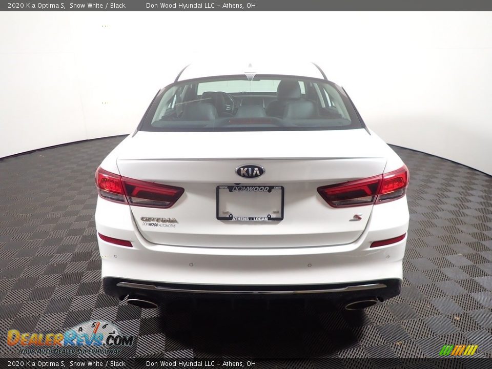 2020 Kia Optima S Snow White / Black Photo #6