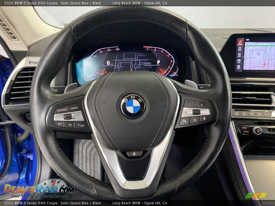 2020 BMW 8 Series 840i Coupe Steering Wheel Photo #17