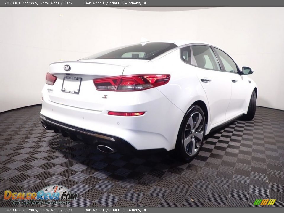 2020 Kia Optima S Snow White / Black Photo #9