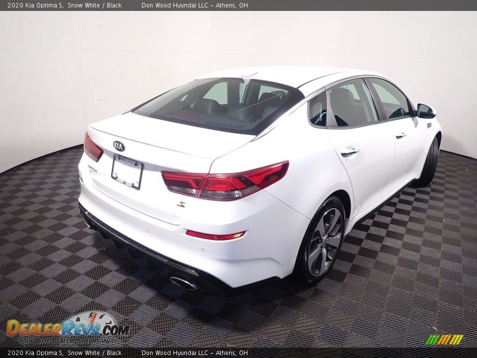 2020 Kia Optima S Snow White / Black Photo #10