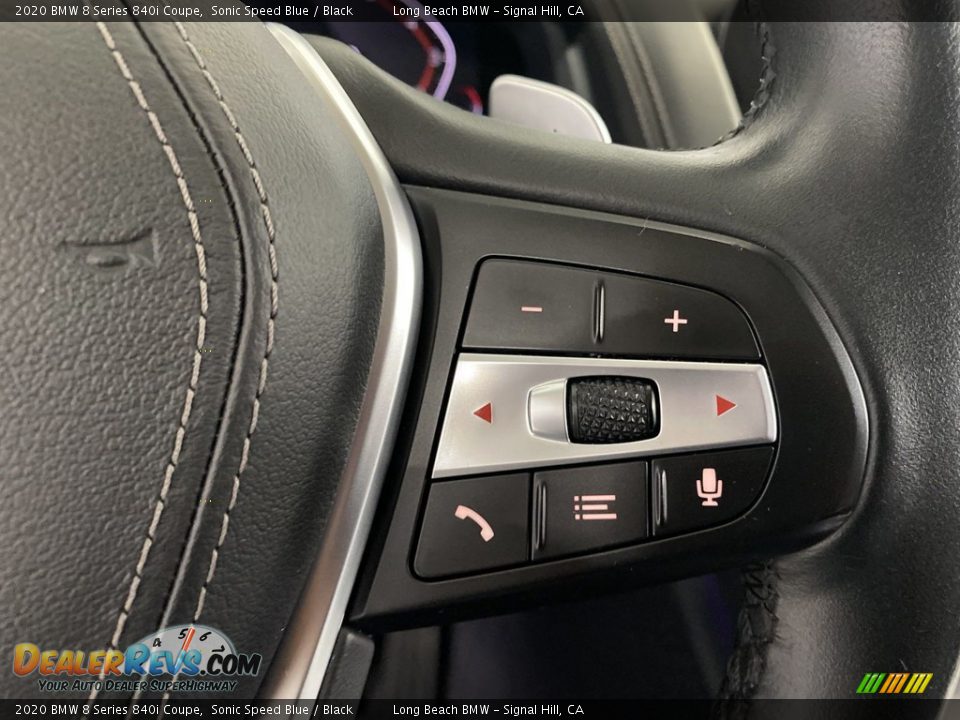 2020 BMW 8 Series 840i Coupe Steering Wheel Photo #19