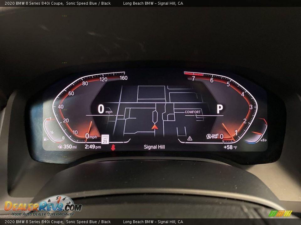 2020 BMW 8 Series 840i Coupe Gauges Photo #20