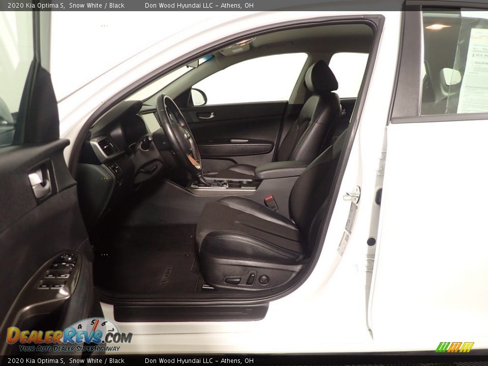 2020 Kia Optima S Snow White / Black Photo #13