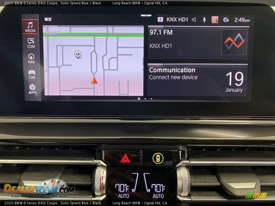 Navigation of 2020 BMW 8 Series 840i Coupe Photo #22