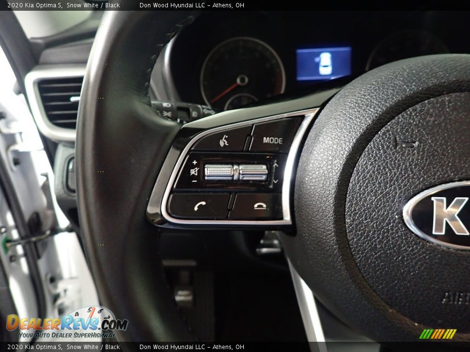 2020 Kia Optima S Snow White / Black Photo #20