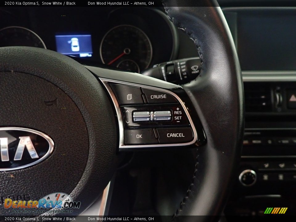 2020 Kia Optima S Snow White / Black Photo #21