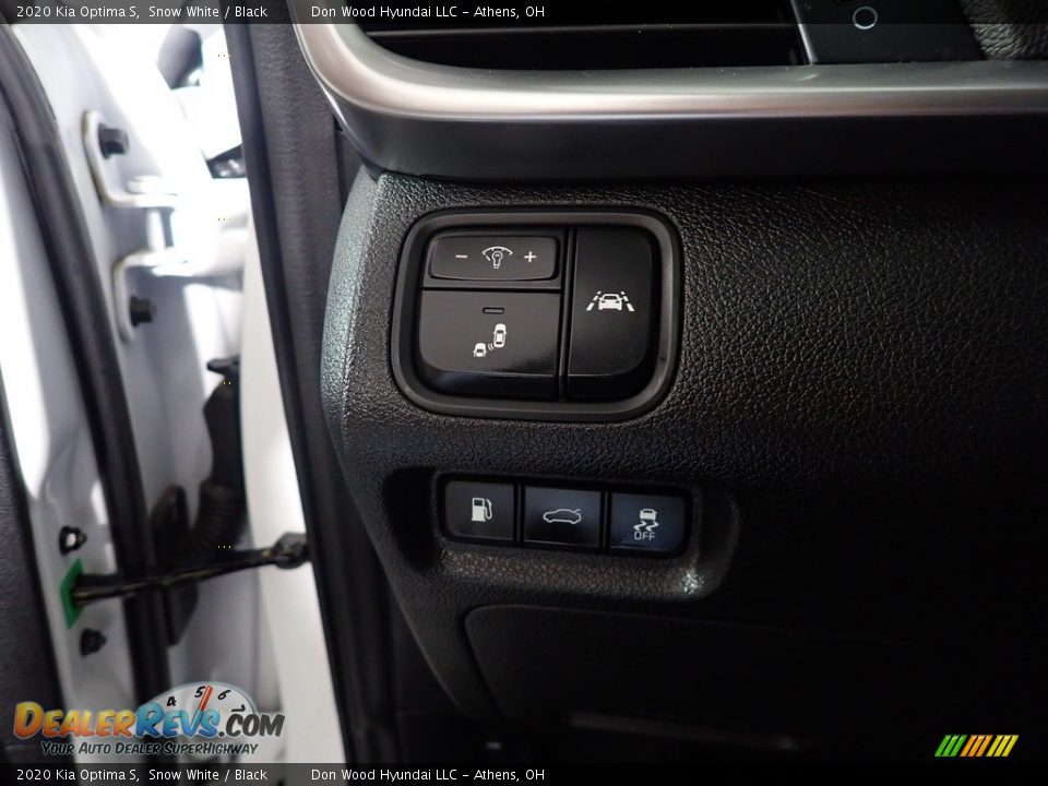 2020 Kia Optima S Snow White / Black Photo #22