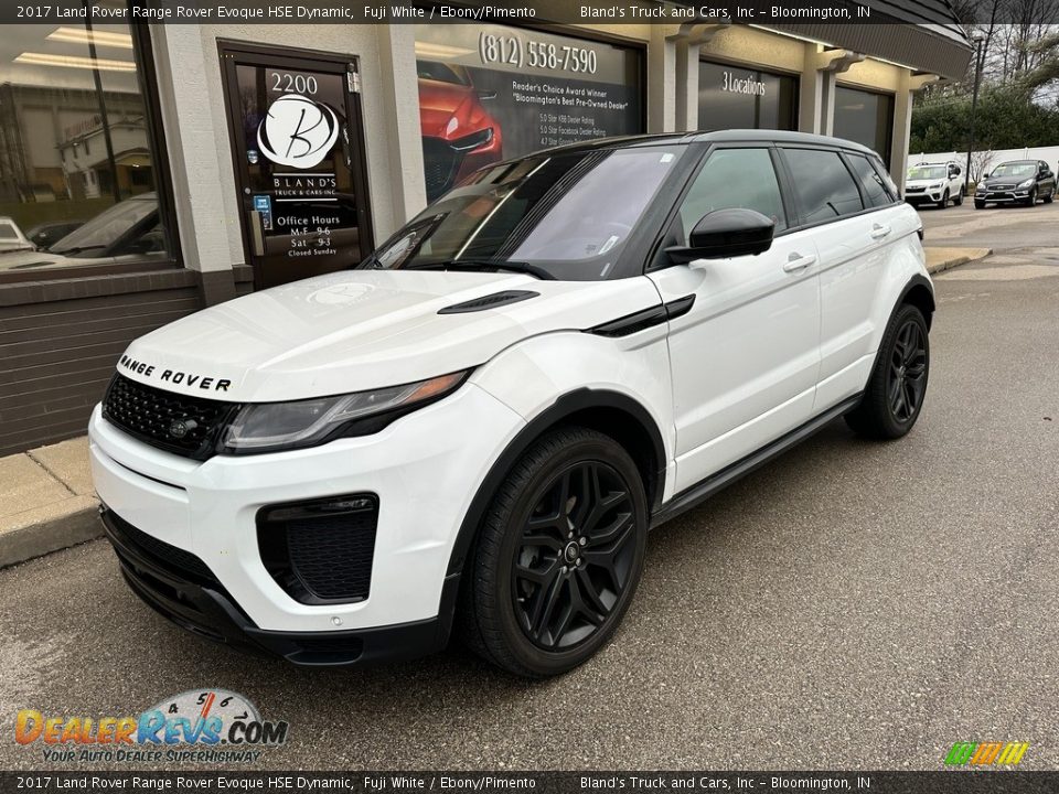 2017 Land Rover Range Rover Evoque HSE Dynamic Fuji White / Ebony/Pimento Photo #2