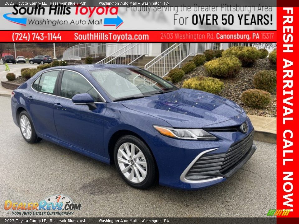 2023 Toyota Camry LE Reservoir Blue / Ash Photo #1