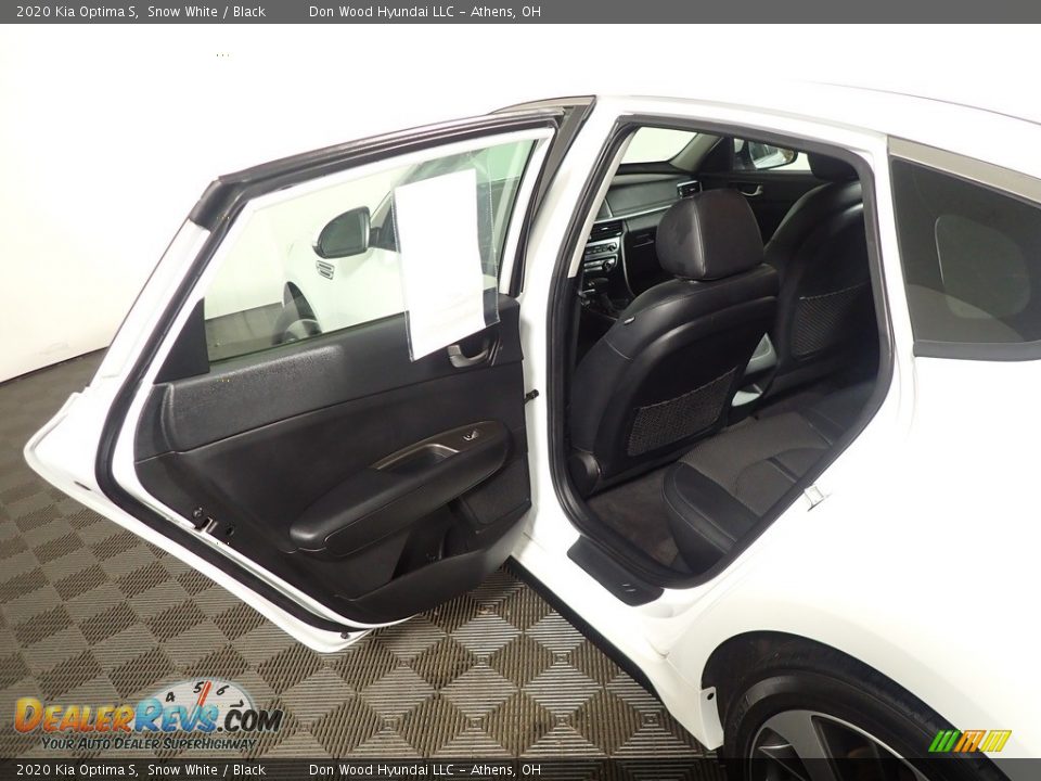 2020 Kia Optima S Snow White / Black Photo #25