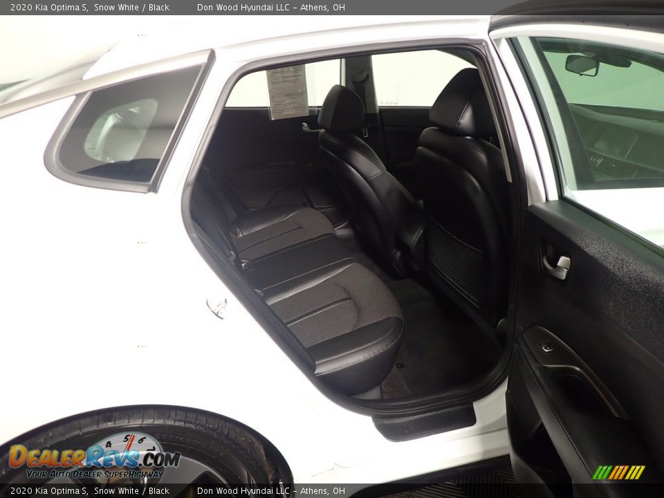 2020 Kia Optima S Snow White / Black Photo #28
