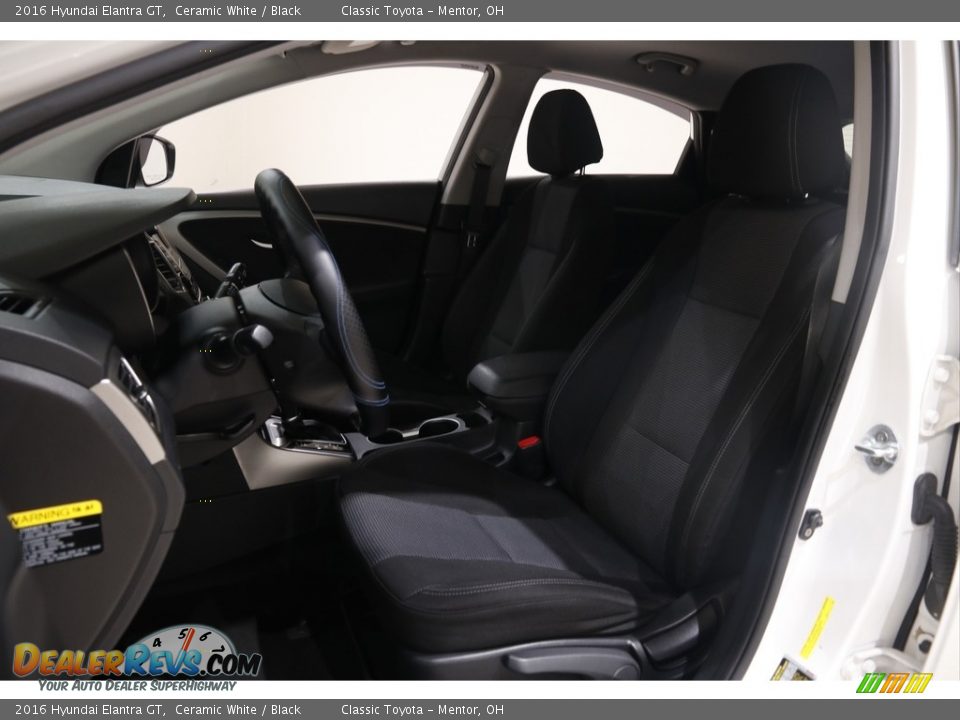 2016 Hyundai Elantra GT Ceramic White / Black Photo #5