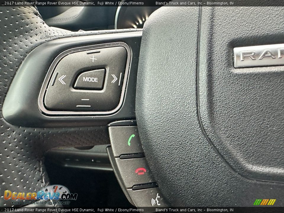 2017 Land Rover Range Rover Evoque HSE Dynamic Steering Wheel Photo #13