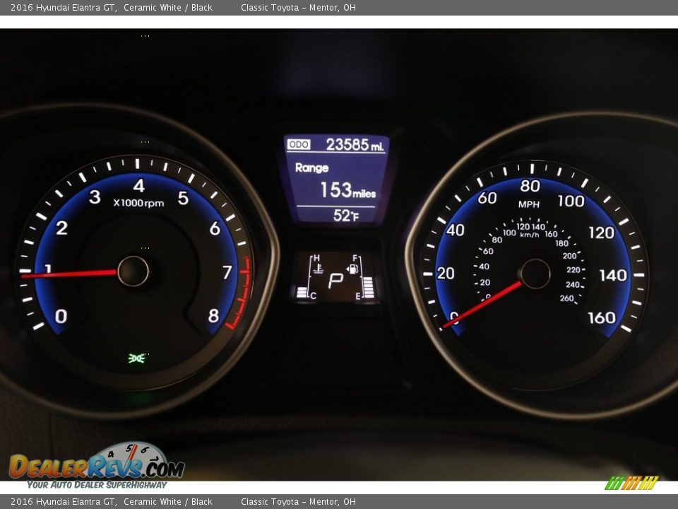 2016 Hyundai Elantra GT Ceramic White / Black Photo #8