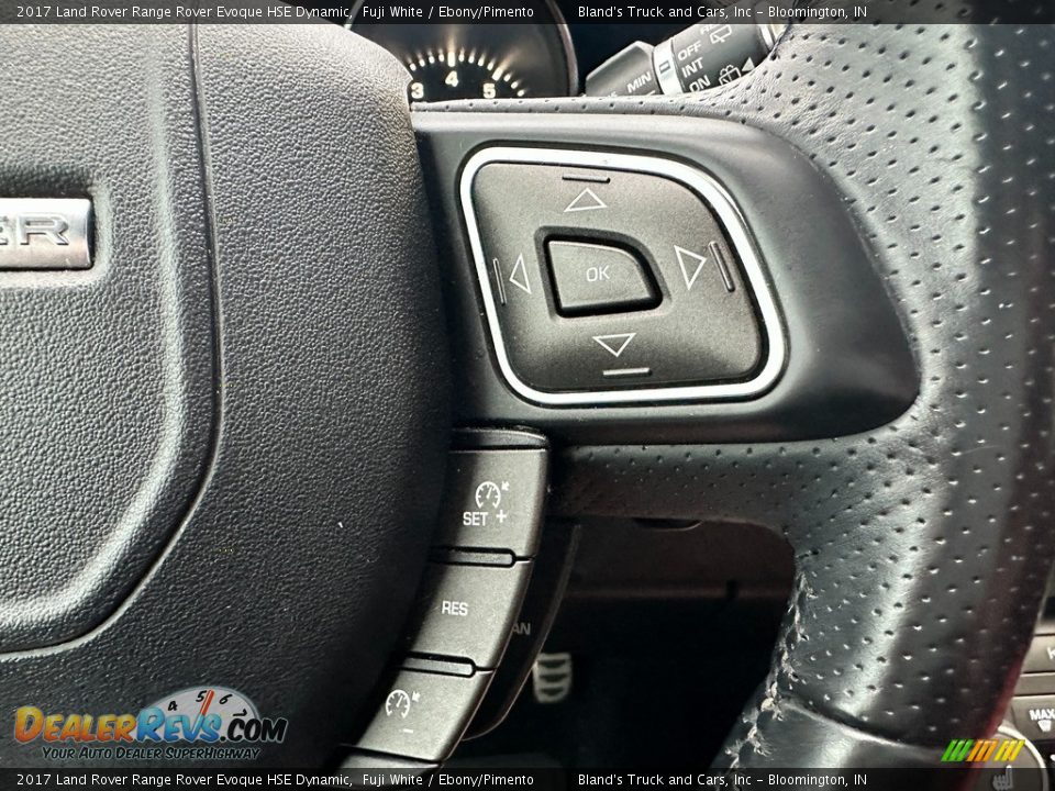 2017 Land Rover Range Rover Evoque HSE Dynamic Steering Wheel Photo #15