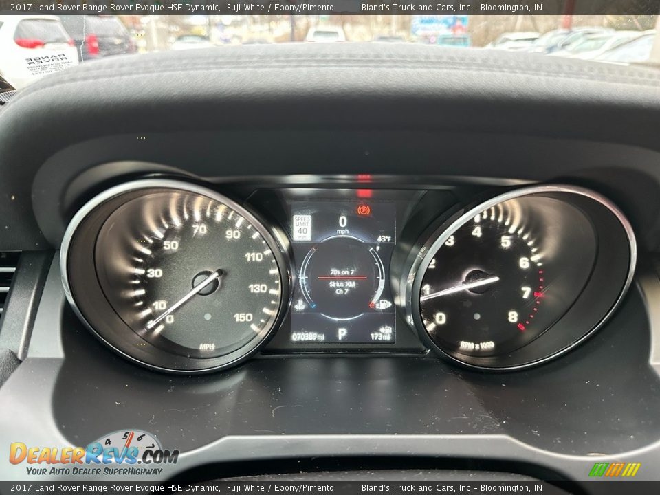 2017 Land Rover Range Rover Evoque HSE Dynamic Gauges Photo #18