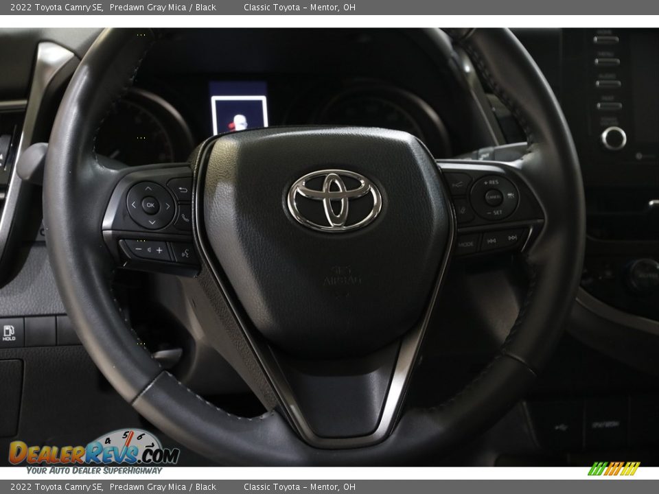 2022 Toyota Camry SE Predawn Gray Mica / Black Photo #7