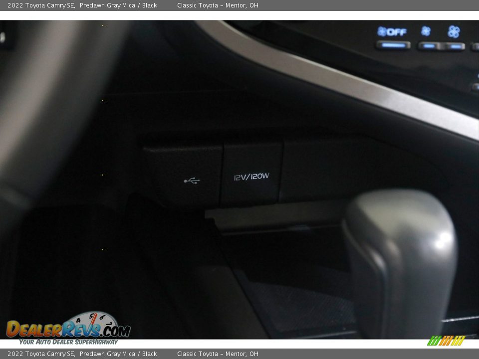 2022 Toyota Camry SE Predawn Gray Mica / Black Photo #13