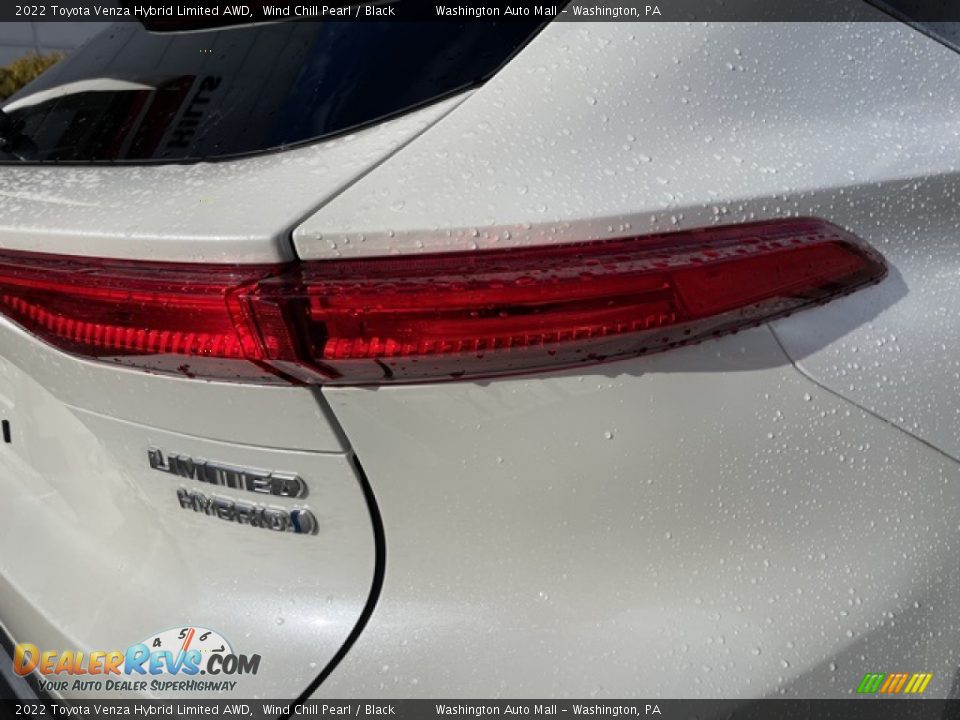 2022 Toyota Venza Hybrid Limited AWD Wind Chill Pearl / Black Photo #22