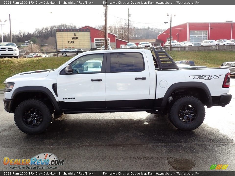 Bright White 2023 Ram 1500 TRX Crew Cab 4x4 Photo #2