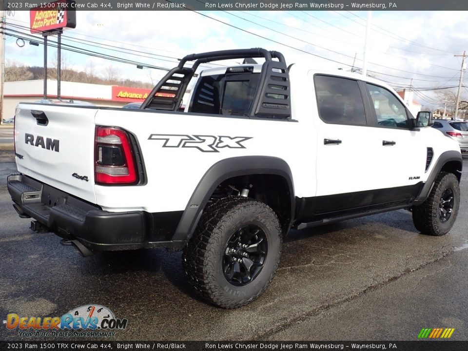 Bright White 2023 Ram 1500 TRX Crew Cab 4x4 Photo #6