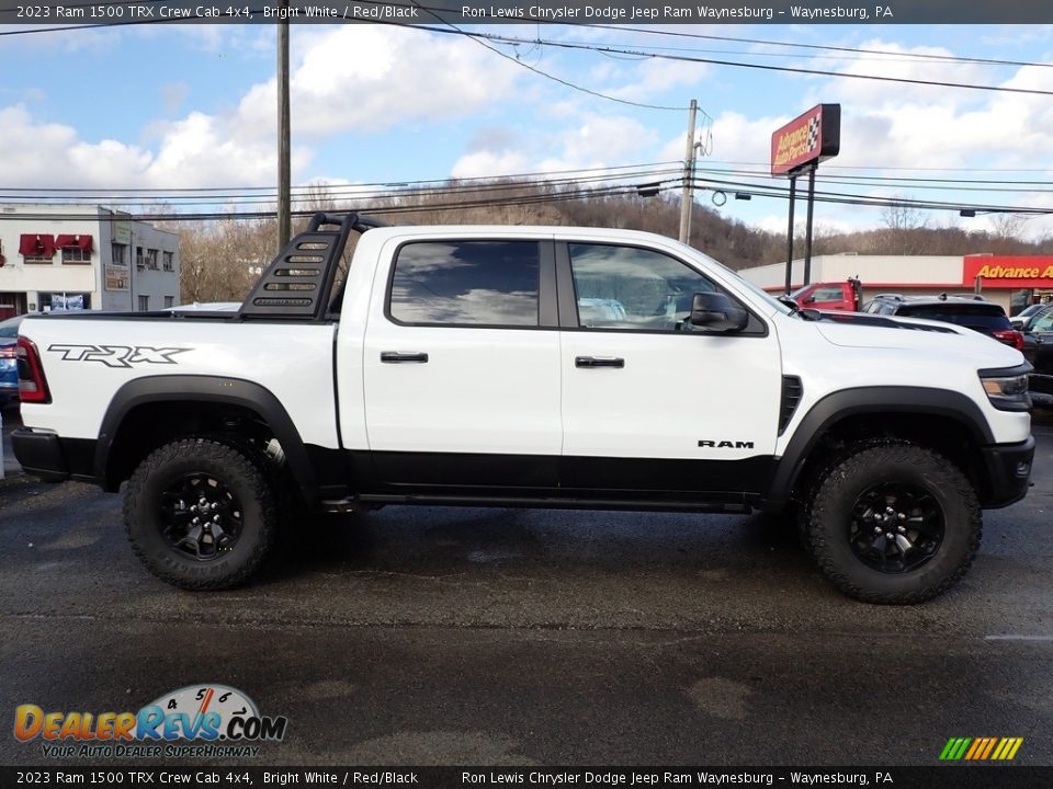 Bright White 2023 Ram 1500 TRX Crew Cab 4x4 Photo #7