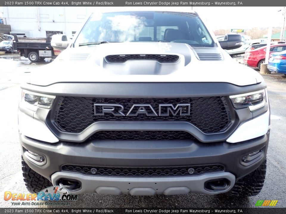 Bright White 2023 Ram 1500 TRX Crew Cab 4x4 Photo #9