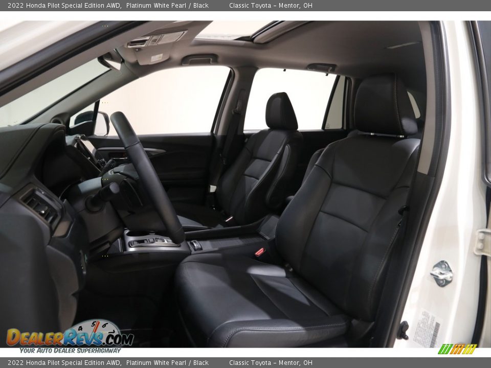 2022 Honda Pilot Special Edition AWD Platinum White Pearl / Black Photo #5