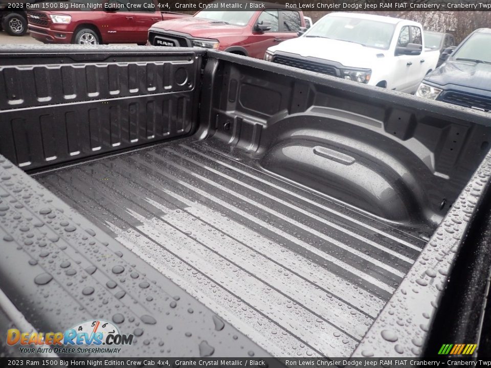 2023 Ram 1500 Big Horn Night Edition Crew Cab 4x4 Granite Crystal Metallic / Black Photo #12