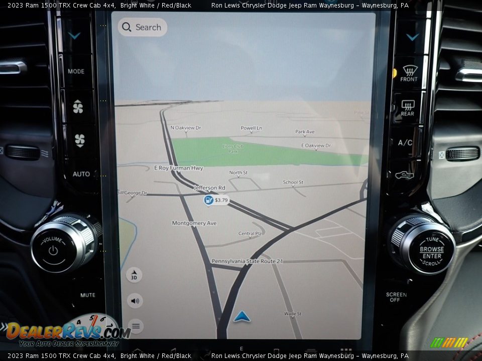 Navigation of 2023 Ram 1500 TRX Crew Cab 4x4 Photo #18